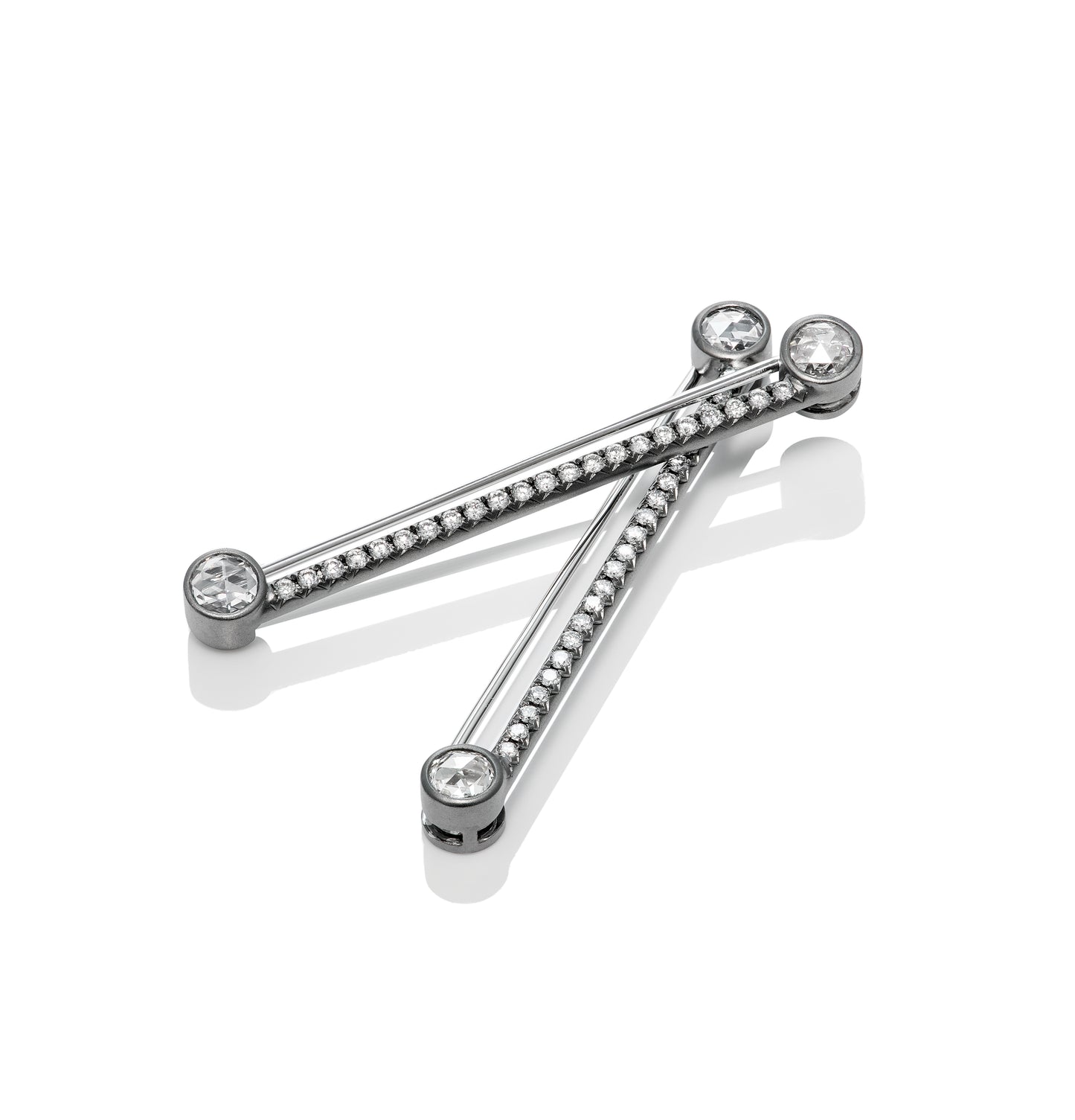 Lucent Diamond Brooch