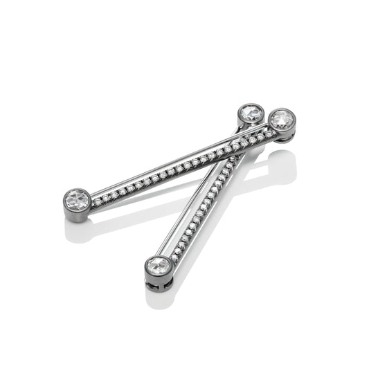 Lucent Diamond Brooch