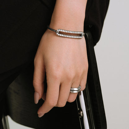 Link Diamond Cuff