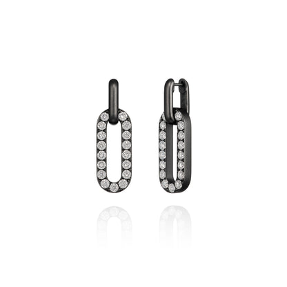 Link Diamond Earrings