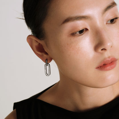 Link Diamond Earrings