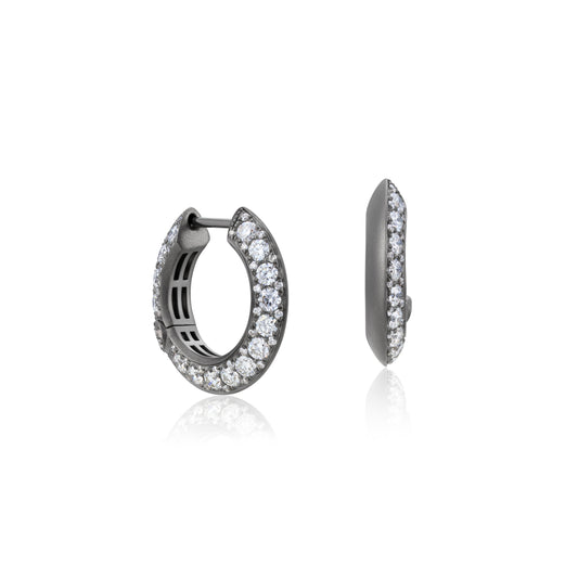 Edge Diamond Earrings