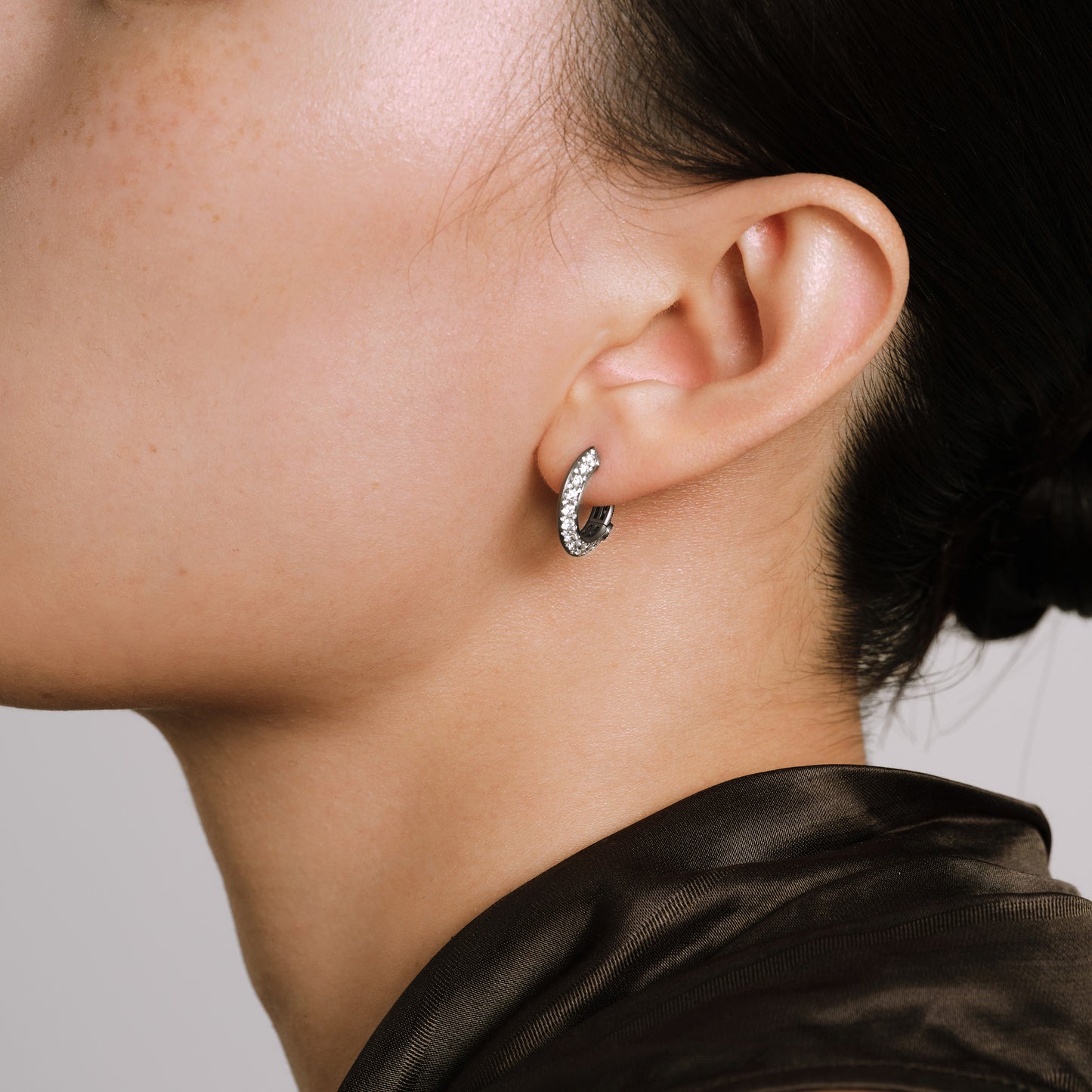 Edge Diamond Earrings