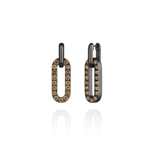 Link Diamond Earrings