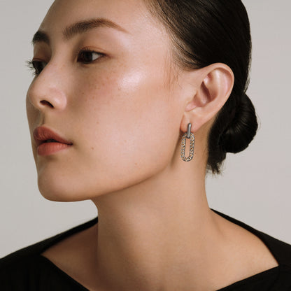 Link Diamond Earrings