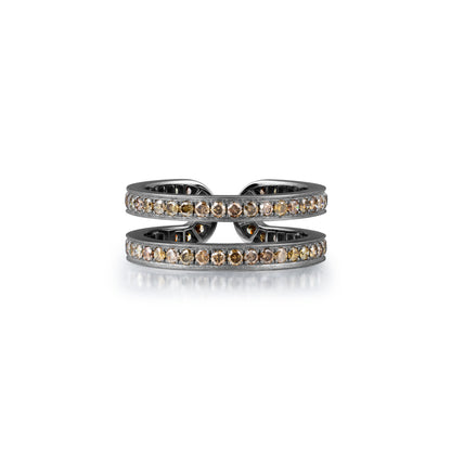 Link Diamond Ring